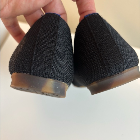 Rothy’s The Square Black Women's Flats. Size 9. Excellent condition - Picture 3 of 5